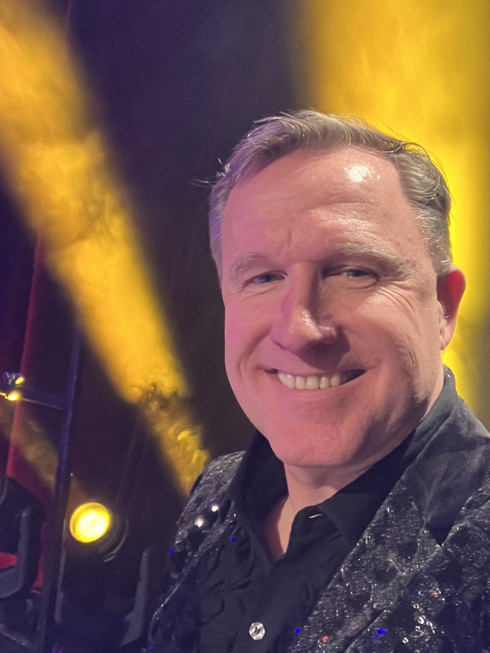 Ulrich Fischer auf der Bühne